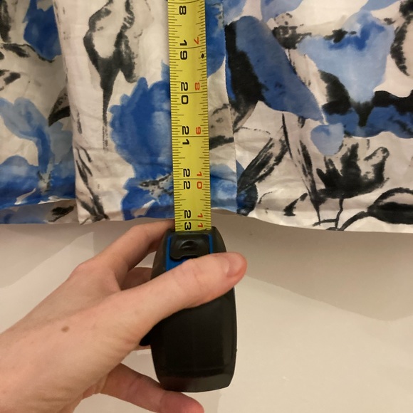 Watercolour print skirt - Picture 4 of 7